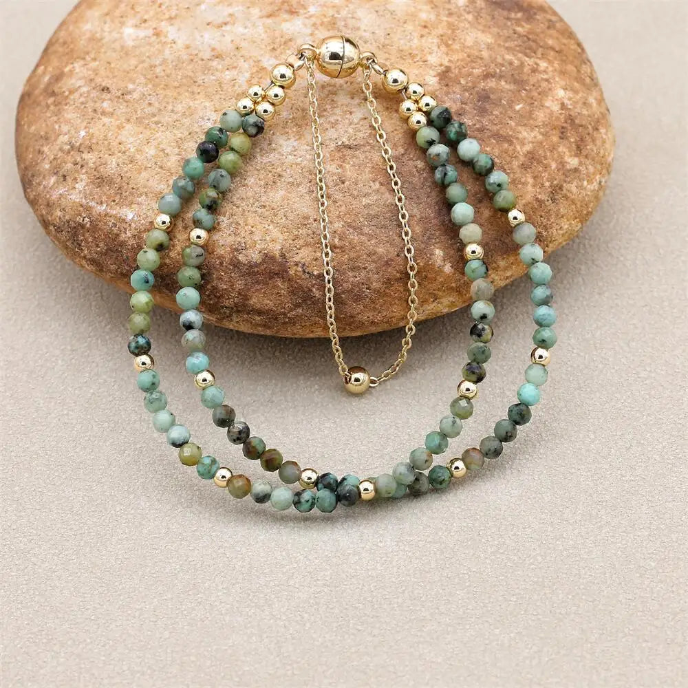 צמיד חרוזי ג’ספר אפריקאי